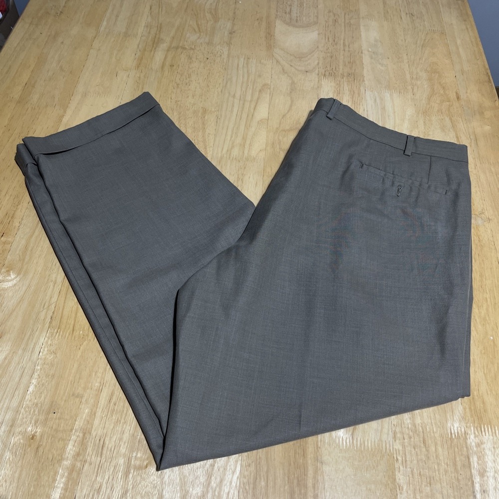 Polo Ralph Lauren Stretch Straight‎ Fit Dress Pants 42x30 Gray